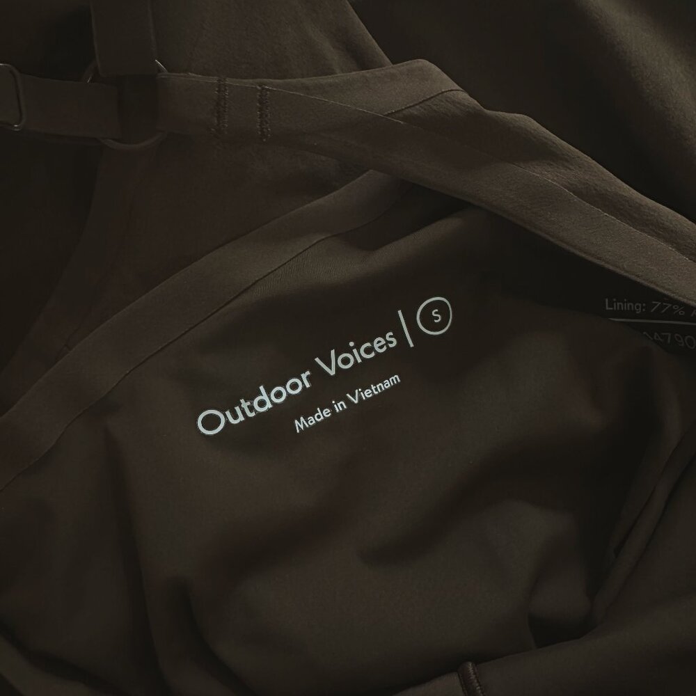 Outdoor Voices Brown Exercise Dress - Small Like New